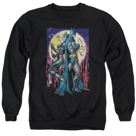 Batman Paint The Town Red Men's Crewneck Sweatshirt