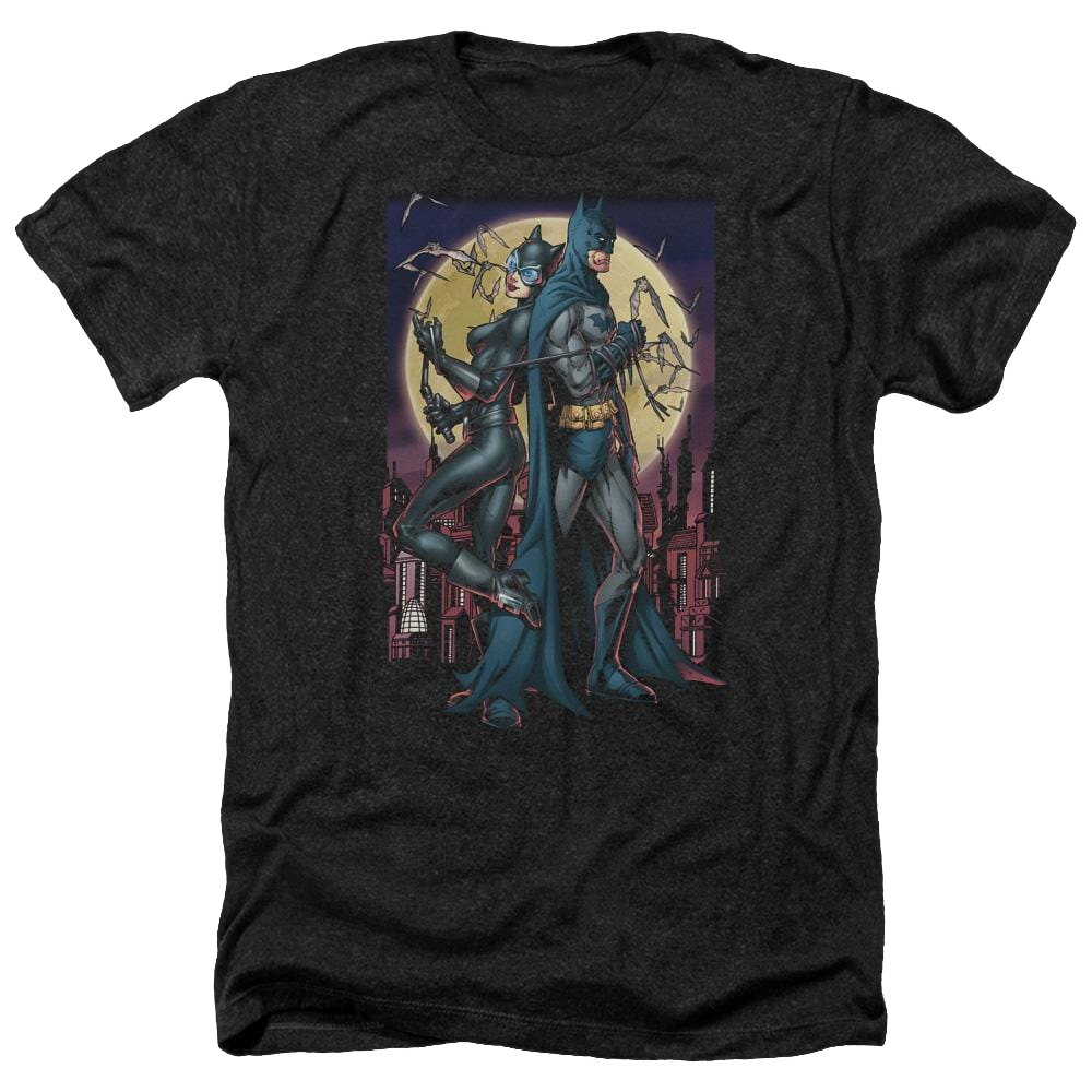 Batman Paint The Town Red - Men's Heather T-Shirt