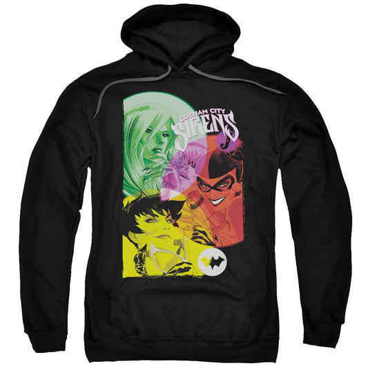 Batman Gotham Sirens Mens Hoodie Black