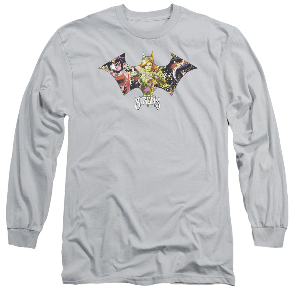 Batman Sirens Bat - Men's Long Sleeve T-Shirt