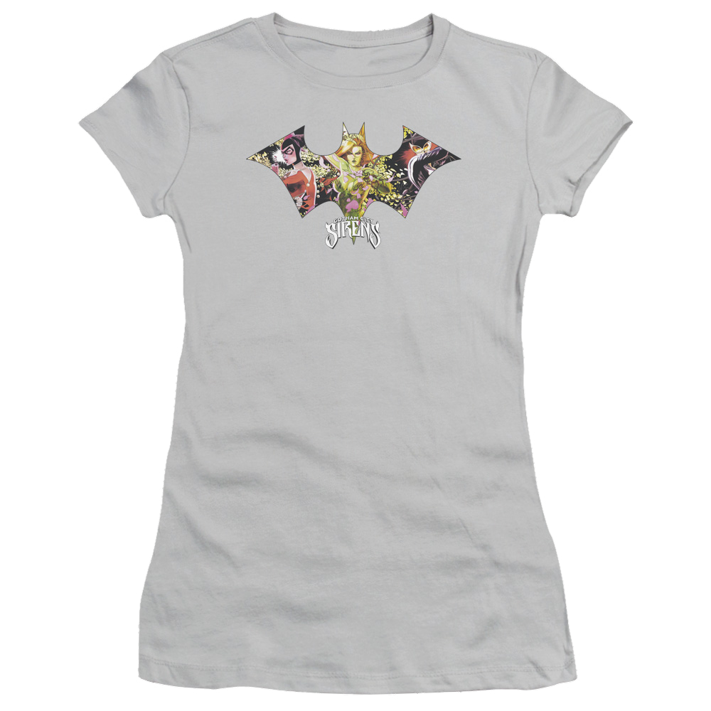 Batman Sirens Bat - Juniors T-Shirt