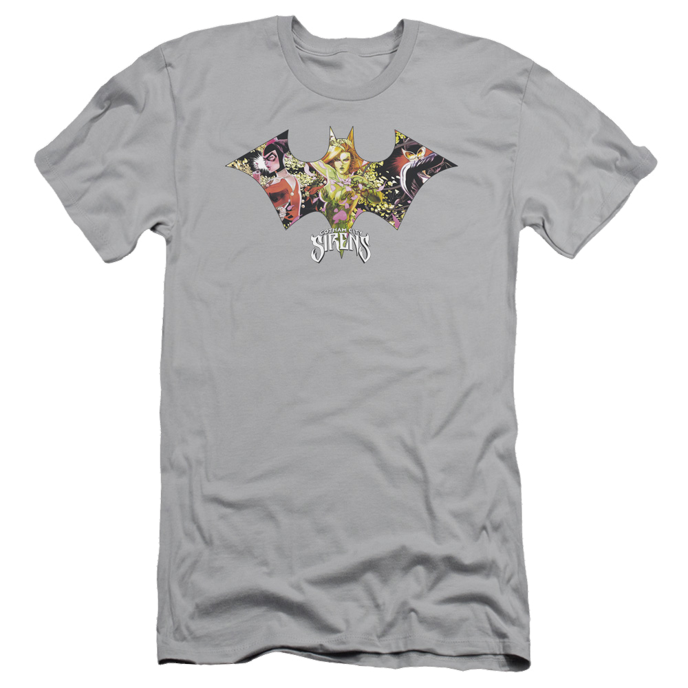 Batman Sirens Bat - Men's Slim Fit T-Shirt