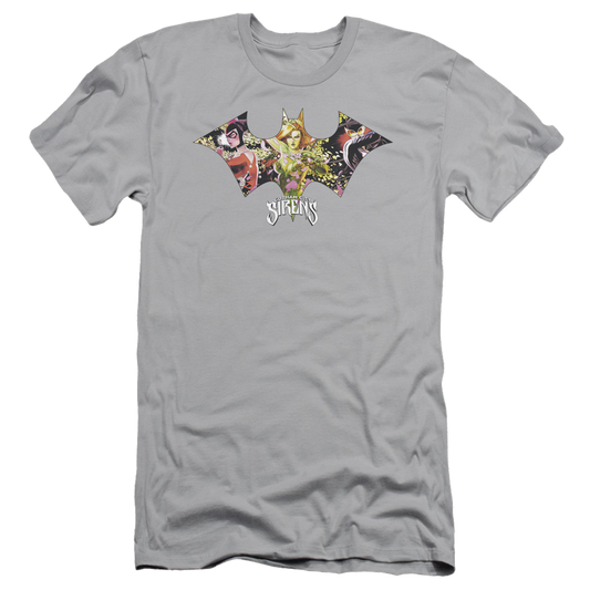 Batman Sirens Bat - Men's Slim Fit T-Shirt