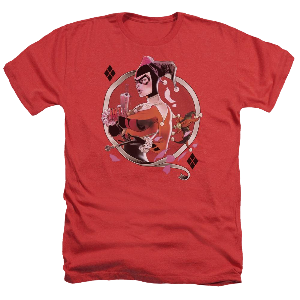 Batman Harley Q - Men's Heather T-Shirt