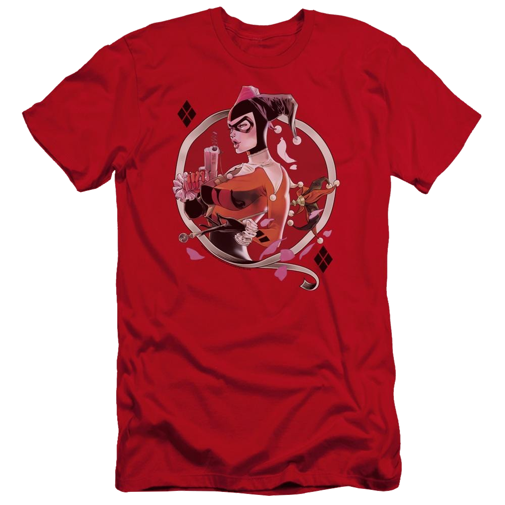 Batman Harley Q - Men's Premium Slim Fit T-Shirt