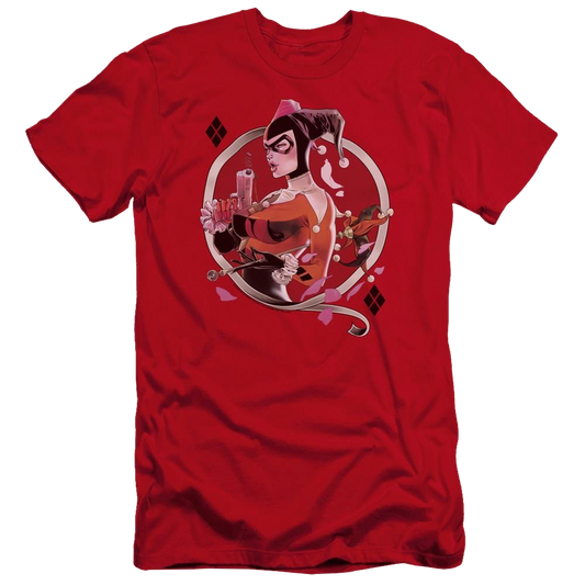 Batman Harley Q - Men's Premium Slim Fit T-Shirt
