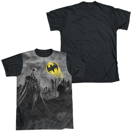 Batman Heed The Call - Men's Black Back T-Shirt Style001