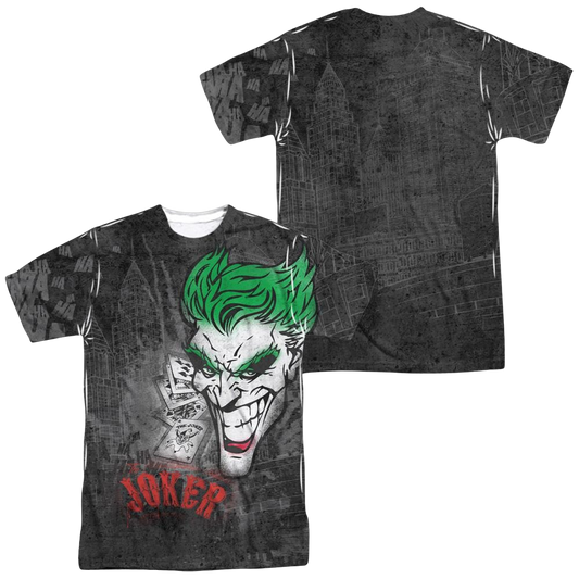 Batman Joker Sprays The City Men's All Over Print T-Shirt
