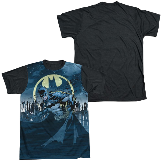 Batman Heed The Call - Men's Black Back T-Shirt