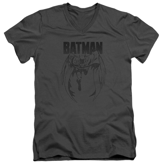 Batman Grey Noise - Men's V-Neck T-Shirt