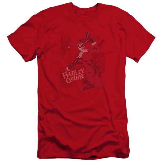 Batman Harleys Packing - Men's Premium Slim Fit T-Shirt