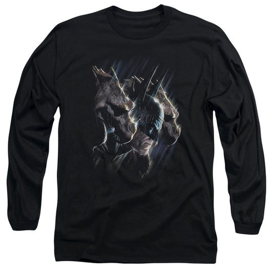 Batman Gargoyles Mens Long Sleeve Shirt Black