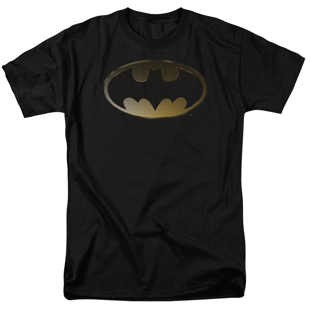 Batman Halftone Bat - Men's Regular Fit T-Shirt