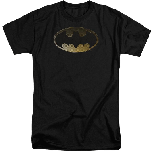 Batman Halftone Bat - Men's Tall Fit T-Shirt
