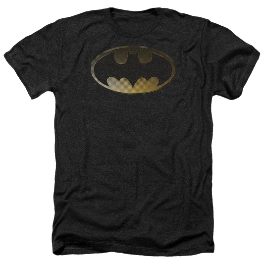 Batman Halftone Bat - Men's Heather T-Shirt