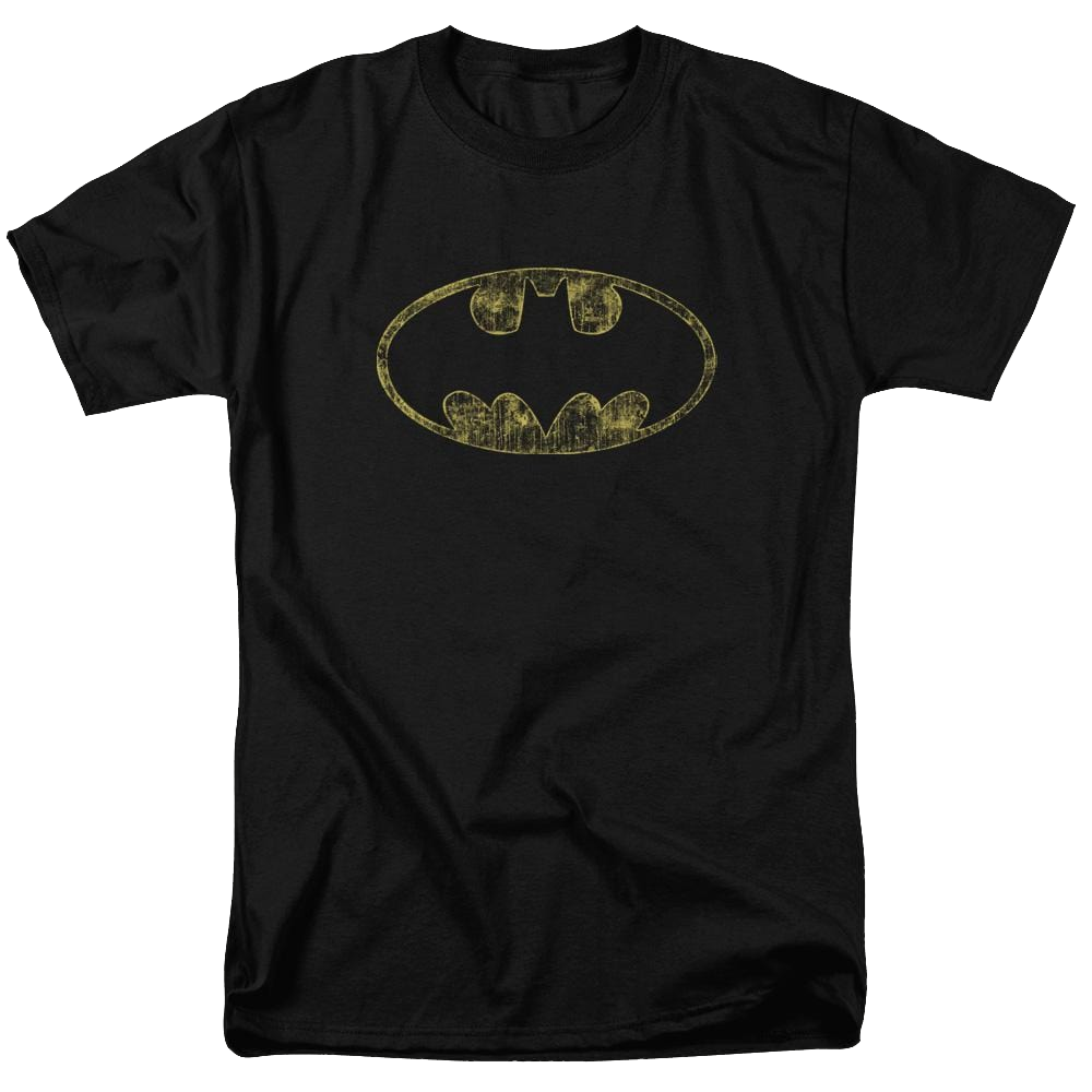 Batman Tattered Logo - Men's Regular Fit T-Shirt