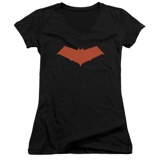 Batman Red Hood - Juniors V-Neck T-Shirt