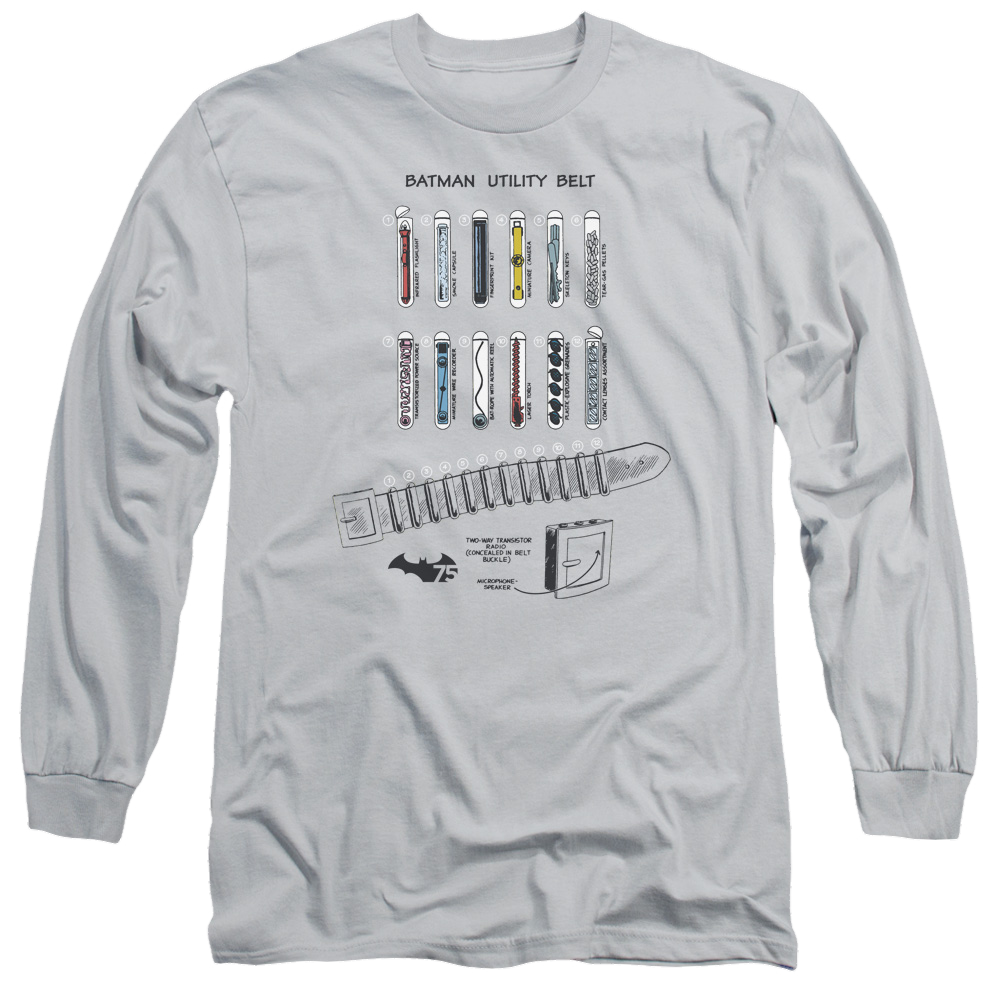 Batman Utility Belt - Men's Long Sleeve T-Shirt
