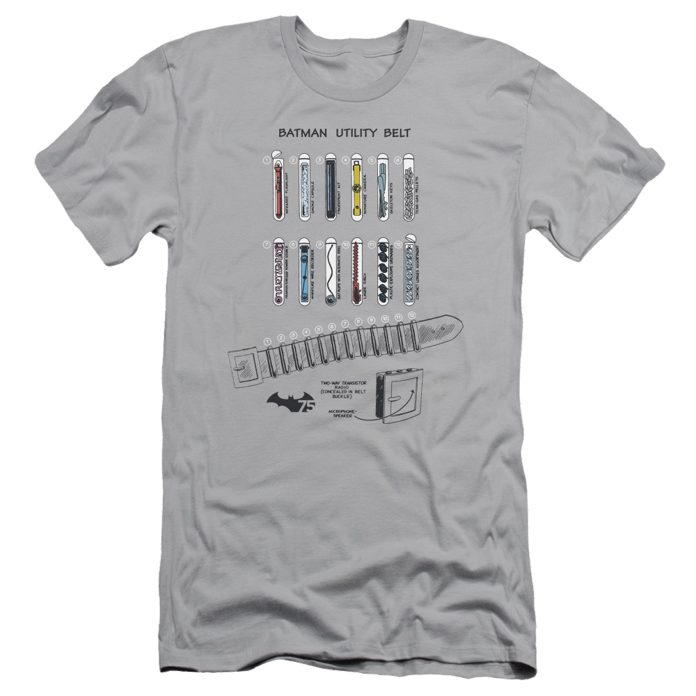 Batman Utility Belt - Men's Slim Fit T-Shirt