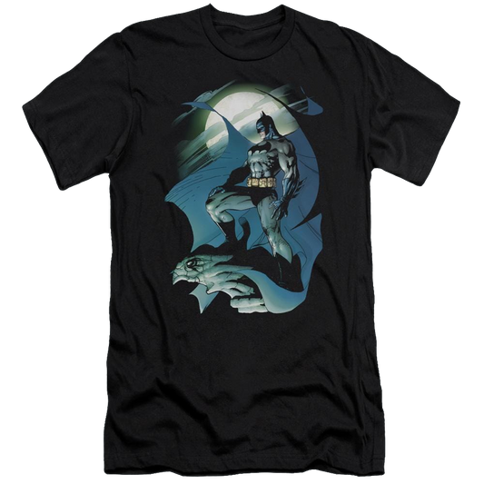 Batman Glow Of The Moon - Men's Premium Slim Fit T-Shirt