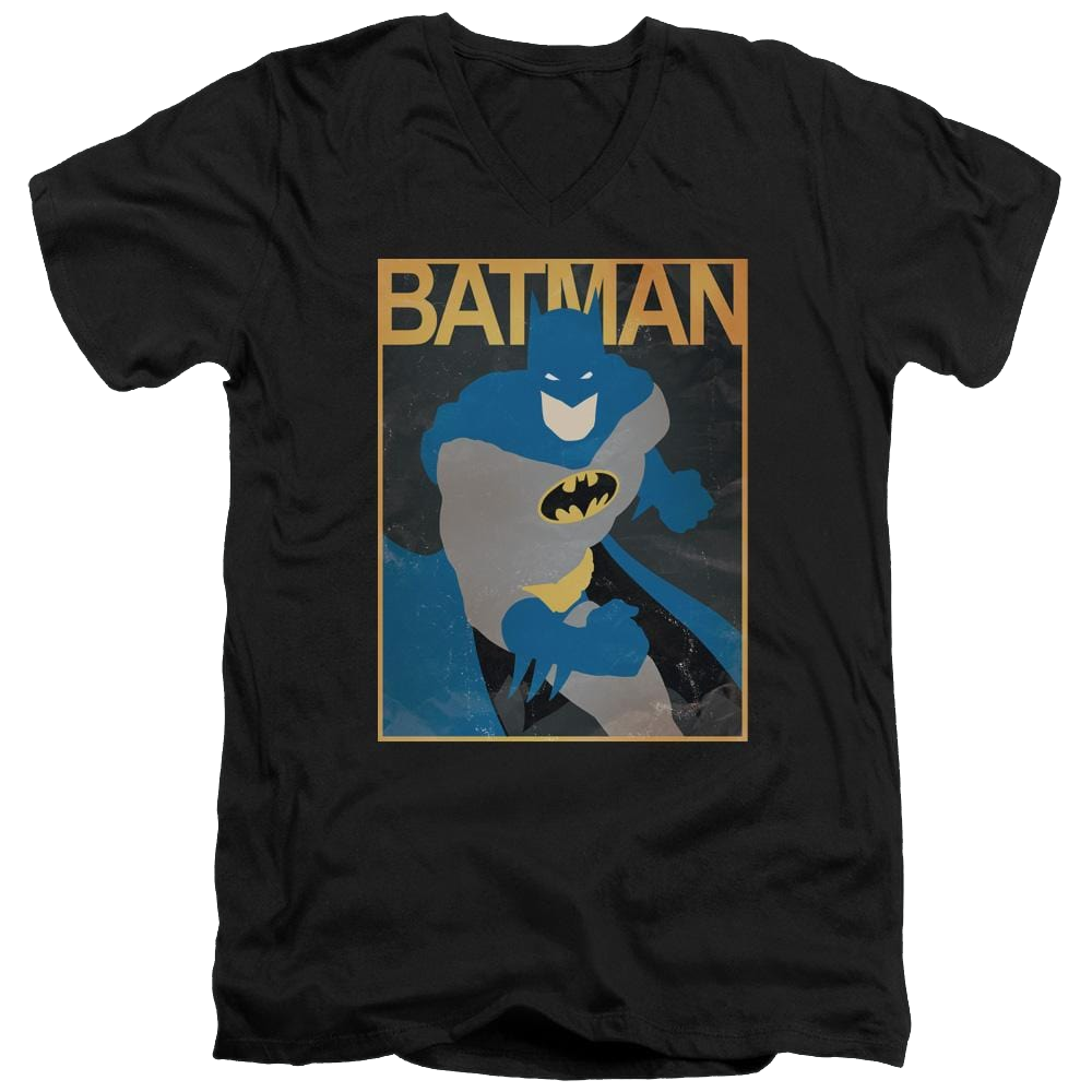 Batman Simple Bm Poster - Men's V-Neck T-Shirt
