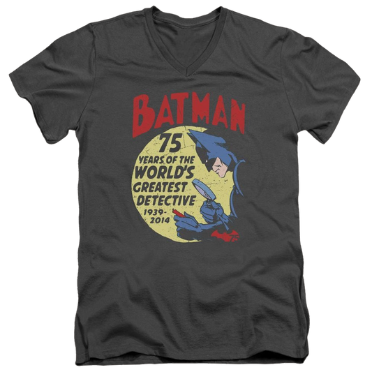 Batman Detective 75 - Men's V-Neck T-Shirt