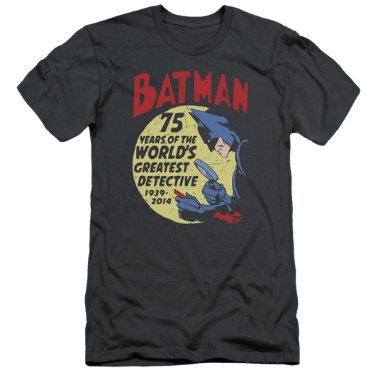 Batman Detective 75 - Men's Slim Fit T-Shirt