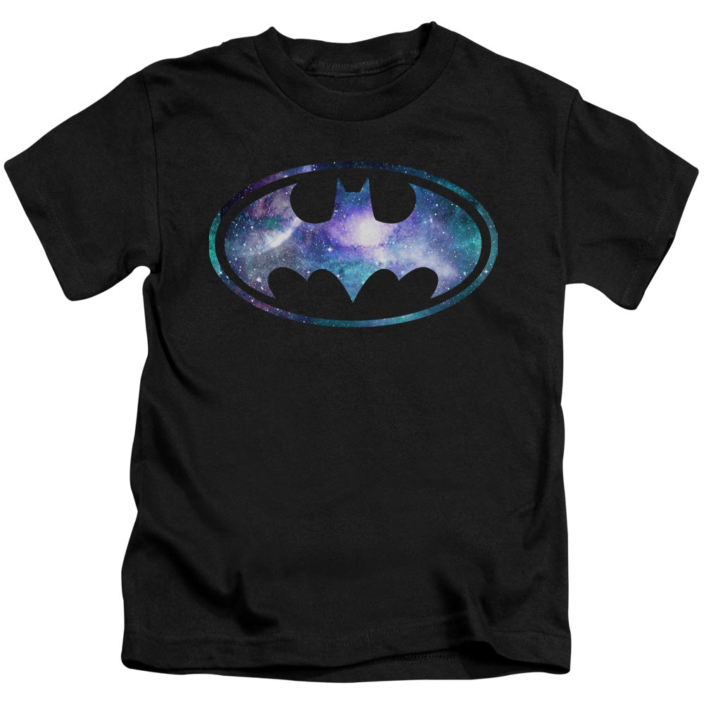Batman Galaxy 2 Signal Juvenile Kids Youth T Shirt Black