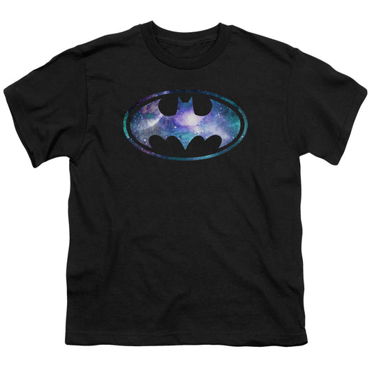 Batman Galaxy 2 Signal Kids Youth T Shirt Black