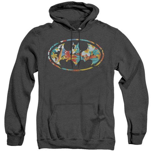 Batman Hawaiian Bat - Heather Pullover Hoodie