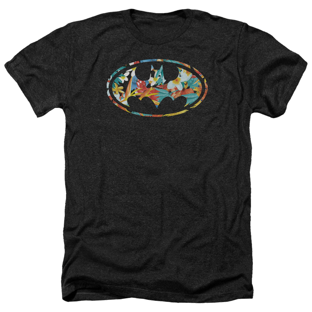 Batman Hawaiian Bat - Men's Heather T-Shirt