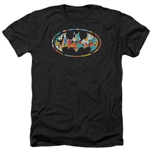 Batman Hawaiian Bat - Men's Heather T-Shirt