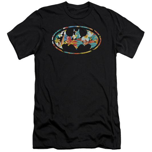 Batman Hawaiian Bat - Men's Premium Slim Fit T-Shirt