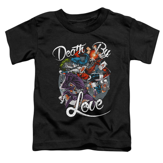 Batman Death By Love Toddler Kids Youth T Shirt Black