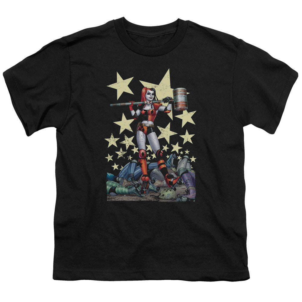 Batman Hammer Time Kids Youth T Shirt Black