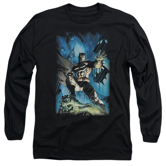 Batman Stormy Dark Knight - Men's Long Sleeve T-Shirt