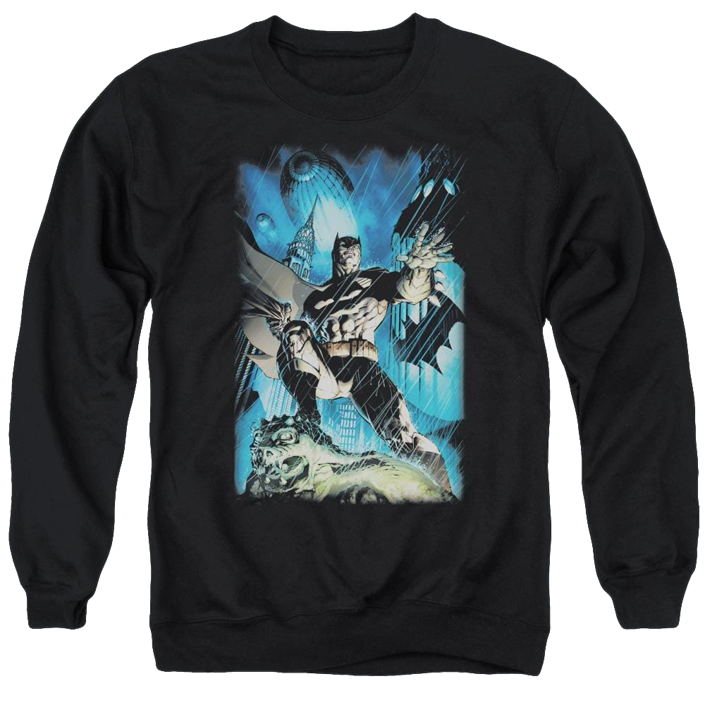 Batman Stormy Dark Knight - Men's Crewneck Sweatshirt