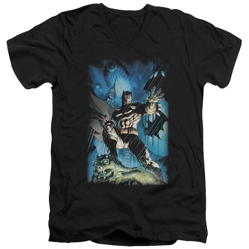 Batman Stormy Dark Knight - Men's V-Neck T-Shirt