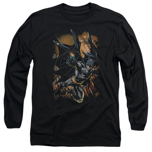 Batman Grapple Fire - Men's Long Sleeve T-Shirt