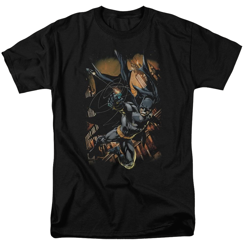 Batman Grapple Fire - Men's Regular Fit T-Shirt