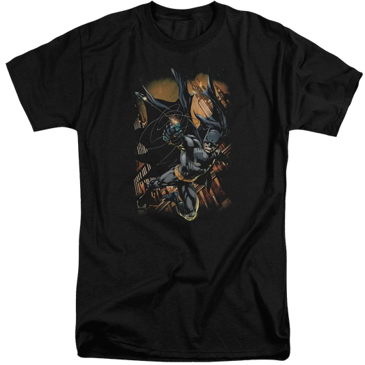 Batman Grapple Fire - Men's Tall Fit T-Shirt