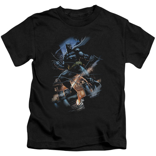 Batman Gotham Knight Juvenile Kids Youth T Shirt Black