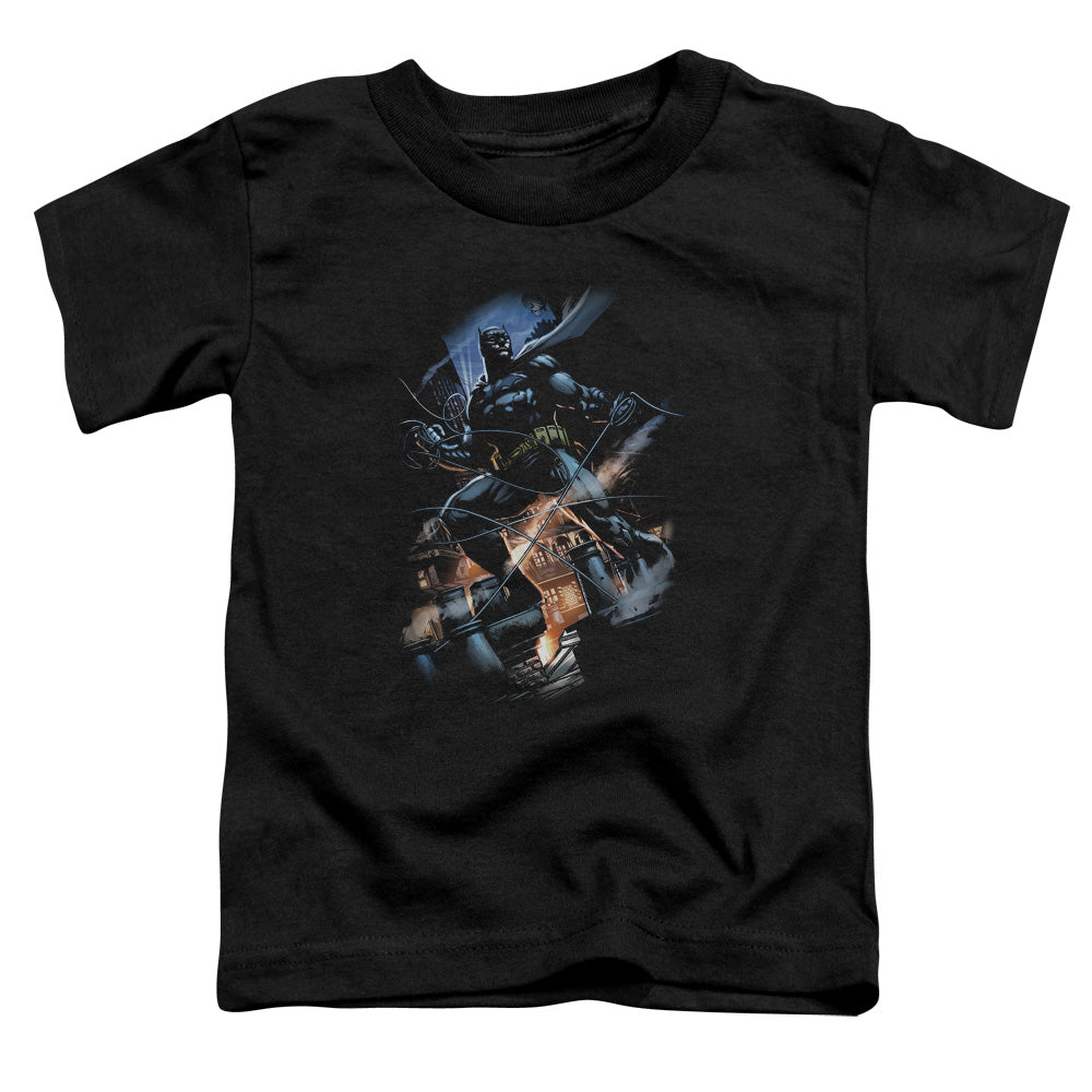 Batman Gotham Knight Toddler Kids Youth T Shirt Black