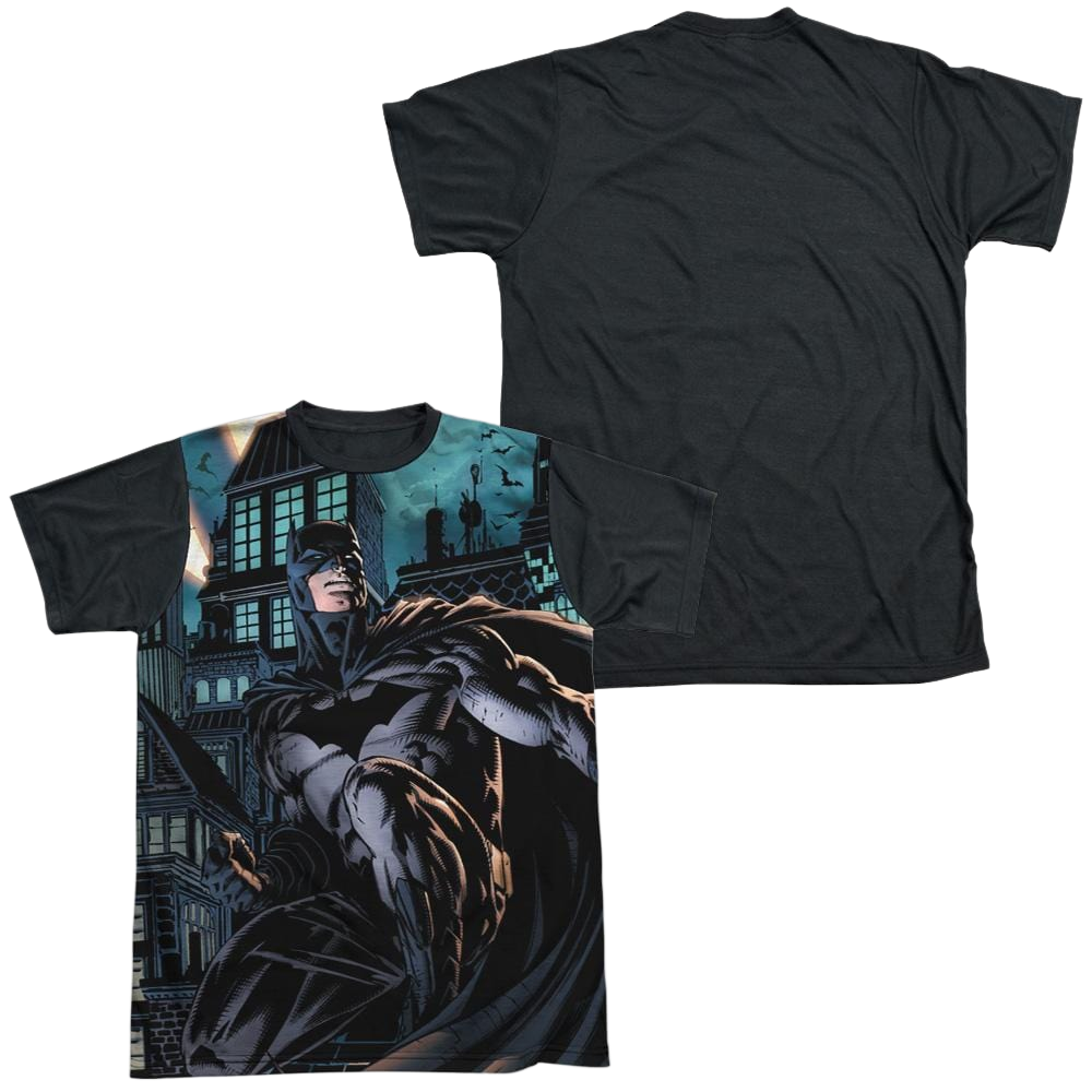 Batman Coming For You - Men's Black Back T-Shirt