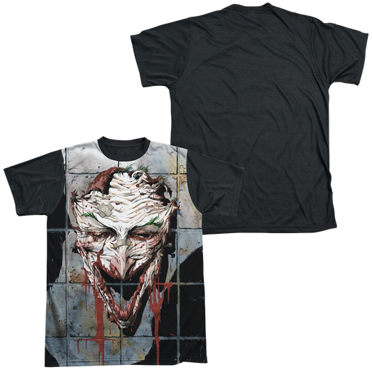 Batman Smile - Men's Black Back T-Shirt
