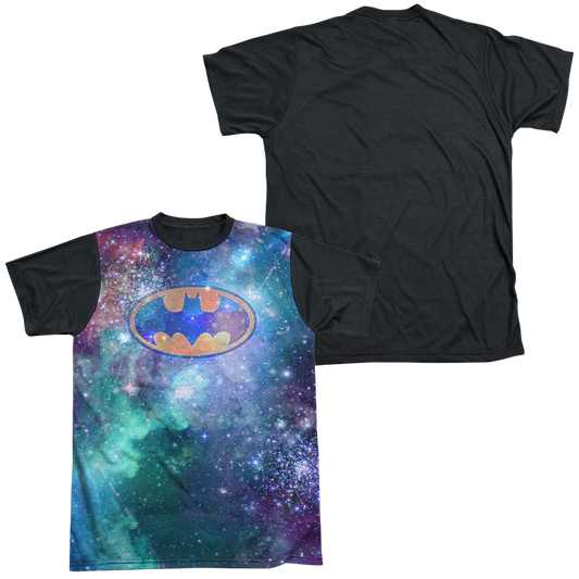 Batman Galaxy Symbol - Men's Black Back T-Shirt