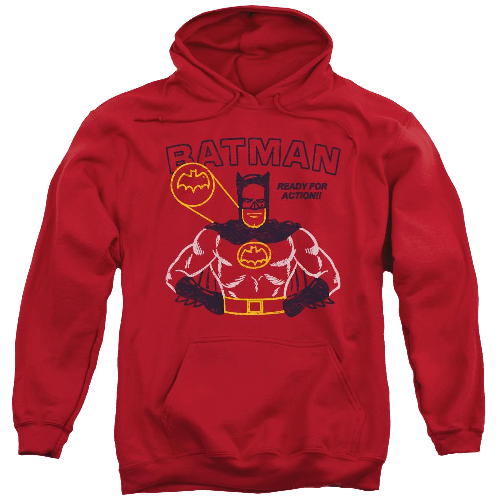 Batman Ready For Action - Pullover Hoodie