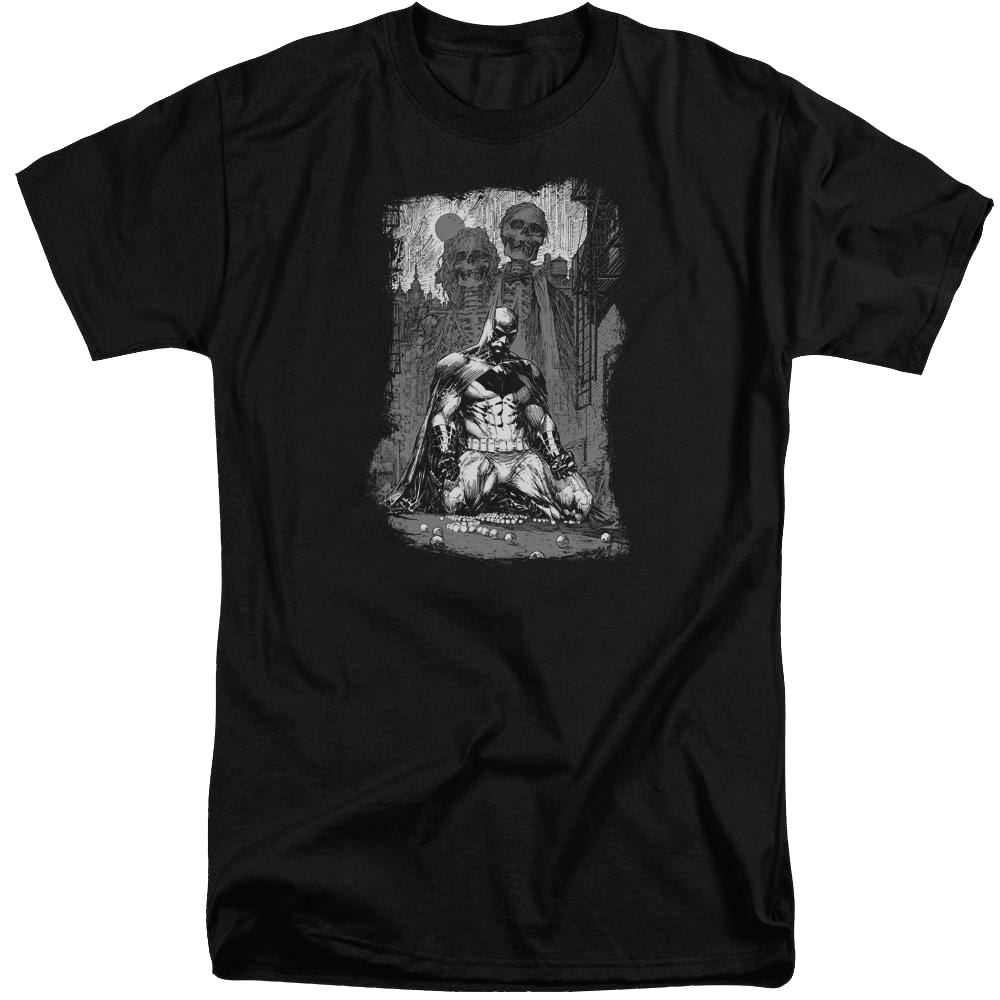 Batman Sketchy Shadows - Men's Tall Fit T-Shirt