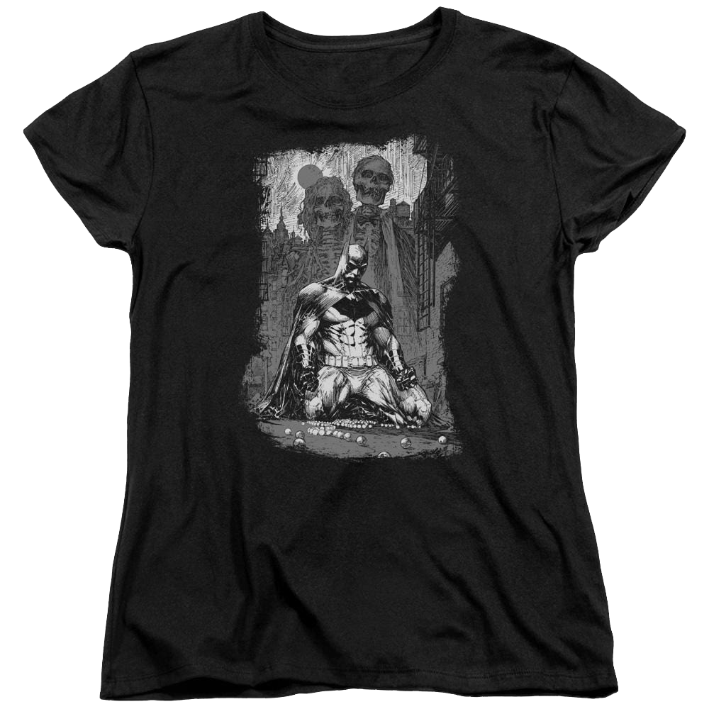 Batman Sketchy Shadows - Women's T-Shirt