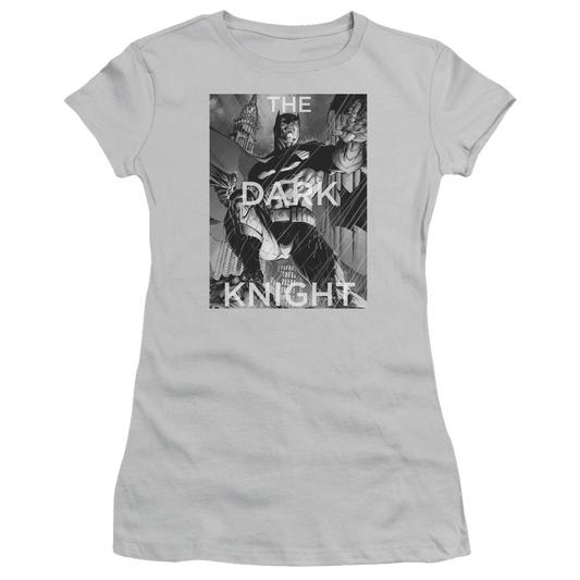 Batman Fighting The Storm - Juniors T-Shirt